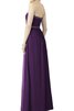 Robe demoiselle d'honneur de bustier en chiffon a-ligne ruché - 2