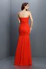 Chiffon Plissiertes Bodenlanges Brautjungfernkleid mit Herz-Ausschnitt mit Empire Taille - 30