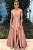 Vestido de Fiesta de Corte-A de Fajas de De moda de Hasta el suelo - 1