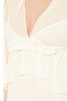 Beach Stil Chiffon drapiertes luxus legeres tiefer V-Ausschnitt Brautkleid - 4