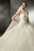 Romántico Vestido de Novia de Cordón de Exquisito de Encaje Adorno - 5
