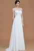 Robe demoiselle d'honneur naturel de princesse de col en cœur ligne a avec chiffon - 6
