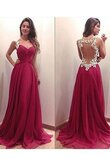 Chiffon A-Line Sweep train Herz-Ausschnitt gerüschtes bezauberndes Abendkleid