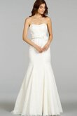 Robe de mariée luxueux avec fronce a plage manche nulle décolleté dans le dos