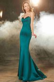 Robe de bal naturel longue fermeutre eclair ruché de col en cœur