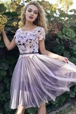 Robe douce seize avec sans manches en tulle avec ruban élégant de princesse