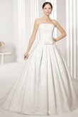 Abito da Sposa con Fusciacca tradizionale Vintage Lungo Oscillare Coda A Strascico Corto