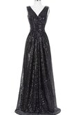 Robe demoiselle d'honneur encolure ronde de col en v avec zip avec sans manches ruché