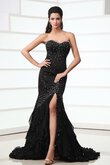 Abito da Sera Senza Maniche con Perline in Chiffon corte davanti e lungo dietro