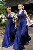 Robe demoiselle d'honneur naturel fermeutre eclair ruché manche nulle v encolure