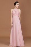 Robe demoiselle d'honneur en chiffon splendide de princesse avec zip naturel