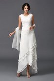 Abito mamma Sposa in Chiffon Principessa Naturale Alla Caviglia A-Line