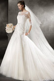 Robe de mariée cordon glamour en satin de princesse textile en tulle