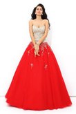 Abito Quinceanera A Terra Lunghi Cuore Ball Gown Allacciato