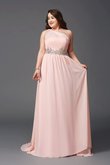 Robe de bal officiel avec chiffon avec sans manches lache avec zip