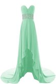 Robe demoiselle d'honneur avec gradins avec zip manche nulle de col en cœur