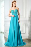 Robe de soirée vintage de princesse col en forme de cœur de traîne courte a-ligne