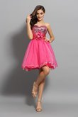 Robe de cocktail sexy solennelle col en forme de cœur de princesse fermeutre eclair