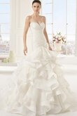 Abito da Sposa A Terra convenzionale a Chiesa a Sala Coda A Strascico Corto in Tulle