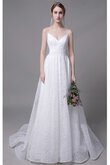 Robe de mariée longueur au ras du sol honorable fermeutre eclair classique serieuse