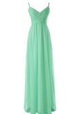 Robe demoiselle d'honneur entrecroisé fermeutre eclair ligne a avec chiffon manche nulle
