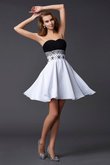 Abito Homecoming in Chiffon Cuore A-Line Principessa Corto