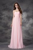 Robe de bal naturel sexy de princesse avec sans manches de col en cœur