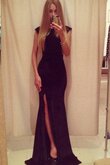 Glamouroso&Dramatico Vestido de Fiesta de Escote redondo de Espalda Descubierta