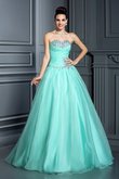 Abito Quinceanera Lungo Ball Gown Formale Cuore Allacciato