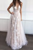 Robe de soirée avec perle appliques attrayant de princesse longueru au niveau de sol