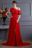 Prinzessin Gericht Schleppe Ärmelloses A Linie Ballkleid mit Natürlicher Taille