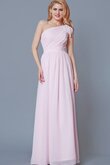 Ärmelloses ein Schulterfreies plissiertes luxus bodenlanges langes Brautjungfernkleid