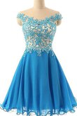 Chiffon gerüschtes Spitze plissiertes informelles Abiballkleid mit Rüschen