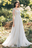 Robe de mariée en plein air textile en tulle splendide distinguee spécial