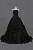 Geschichtes Spitze Perlenbesetztes Taft Quinceanera Kleid mit Reißverschluss mit Bordüre