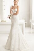 Robe de mariée chic solennel de col en v avec broderie de traîne courte