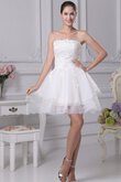 Robe douce seize courte manche nulle ligne a appliques en tulle