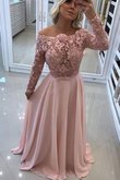 Robe de bal de princesse merveilleux a-ligne longueur au ras du sol naturel