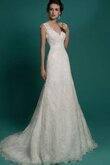 Sencillo Vestido de Novia de Manga corta de Sin mangas