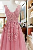 Robe fête de la rentrée en tulle de princesse v encolure frappant bref