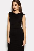 Robe mère de mariée plissage naturel de col en v en forme col en bateau