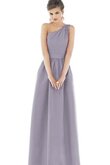Robe demoiselle d'honneur sexy long avec zip a-ligne