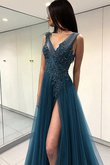 Prinzessin Normale Taille Tolle Ballkleid mit Applike aus Tüll