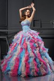 Formal Vestido de Quinceañeras de Sin mangas de Escote Corazón de Natural