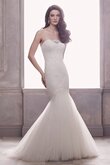 Abito da Sposa All Aperto in Pizzo con Ricamo Pudica Lungo seducente
