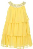 Chiffon A-Line Paillettenbesetztes kurzes Blumenmädchenkleid mit Rüschen
