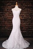 Vestido de Novia de Corte Sirena en Tul y Lentejuelas de Escote Corazón