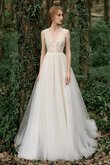 Abito da sposa sensuale a sala originale all aperto a-line distintivo