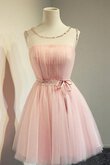 Robe fête de la rentrée plissage romantique courte vintage avec sans manches