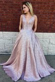 Robe de bal de princesse avec décoration dentelle de traîne courte rêveur naturel